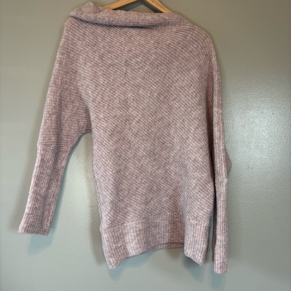 Anthropologie Moth Small Wool Caya Off The Shoulder Ribbed Sweater Made in Italy - Picture 4 of 6